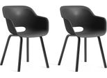Keter Noa Duo Poltrona 2 Pezzi Grafite 260029