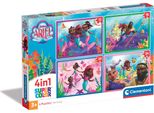 Clementoni Puzzle 4In1 Disney Ariel 21533