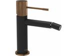 Miscelatore Per Bidet Solaria, Nero/Rame Opaco