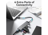 Vention Hub Usb 3.0 A 4 Porte Con Alimentazione 1M Grigio