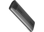 Axagon EEM2-GTS2, USB-C 10Gbps - M.2 Nvme & Sata Ssd Kovový Thin Box, BezšRoubkový