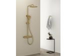 Colonna Doccia Iconic Con Rubinetto, Oro Opaco