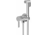 Miscelatore Da Incasso Per Bidet Iconic Con Arresto Doccia, Rotondo, Cromo