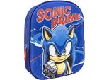 Zaino Scuola Sonic Blue 25 X 10 X 31 Cm
