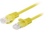 Fluke Passed Lanberg Patchcord Cat.6 Utp 0.25 M Yellow 10-Pack