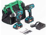 Nac Set Avvitatore Aku + Avvitatore A Impulsi Aku CDB-ID-20V (2 × 2 Ah)