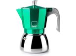 Caffettiera Verde Ibili Elba 3 Tazze Verde Verde Taglia Unica