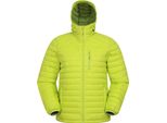 Mountain Warehouse - Giacca Trapuntata Da Uomo "Henry Ii Extreme"", Imbottita In Piuma MW1738 (Xxs) (Lime)"