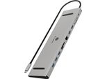 Icy Box Icy Box Ib-Dk2106A-Cpd Usb 3.2 Gen 1 (3.1 Gen 1) Cablato Tipo-C Antracite, Nero