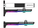 1Stcool Gpu Holder Argb - Supporto Vga Regolabile In Metallo Nero