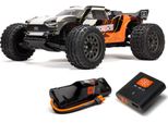 Arrma 1:10 Vorteks Mega 550 2WD Stadium Truck Rtr Con Batteria E Caricatore - Arancione