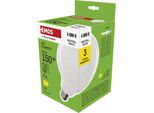 Emos Lampada Led Edison G125, 18W In Sostituzione Della Lampadina A Incandescenza Da 150W, Globo Lattiginoso Con Base E27 E Luminosità 2452 Lm, Bianco Neutro 4000 K