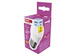 Emos Lampada Led Miniglobe, 6,5W In Sostituzione Della Lampadina A Incandescenza Da 60W, Lampadina Piccola Con Base E27, Luminosità 806 Lm, Bianco Freddo 6500 K, Durata 30000 H , ZQ6E44