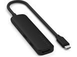 Satechi, Hub Multiporta USB-C 4-In-1 4K Power Delivery 100W, Nero