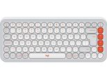 Logitech Logitech 920-013072 Tastiera Universale Bluetooth Qwerty Usa Internazionale Arancione, Bianco