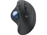 Logitech Serie Ergo Ergo M575S - Trackball - Ergonomico - Ottico - 5 Tasti - Senza Fili - Bluetooth, 2,4 Ghz - Logitech
