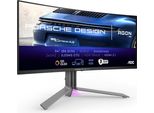 Aoc Porsche PD34 Monitor Pc 86,4 Cm (34") 3440 X 1440 Pixel Wide Quad Hd Qdoled Nero"