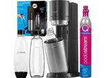Sodastream Per Acqua Frizzante Duo Titan Set Con Bottiglia Di Vetro Bottiglia Di Plastica