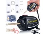 Rosfix Set Strong Cosmico RSC100W – Saldatrice Per Plastica Da 100 W, Led, 400 Morsetti, 230 V | Riparazione, Fai Da Te, Automotive