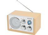 Radio Analogica Am/Fm Legno Chiaro