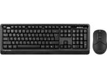 A4Tech Fstyler FG1012 Set Tastiera + Mouse Wireless Nero