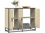 Vidaxl Credenza Rovere Sonoma 94X35X76 Cm Materiale A Base Di Legno