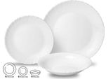 Set Da Pranzo Opale Per 6 Persone 18 Elementi. Kinghoff Kh-1875