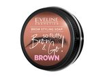 Eveline Cosmetics, Brow & Go!, Sapone Per Lo Styling Delle Sopracciglia, 25 G