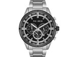 Paul Lorens Orologio Analogico Da Uomo Coasthulbury Silver Taglia Unica