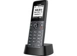 Stazione Base E Portatile Dect Yealink W71P, Display In Bianco E Nero Da 1,8", Fino A 10 Portatili"