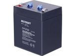 Voltcraft Ce12V/5Ah VC-12713985 Batteria Al Piombo 12 V 5 Ah Al Piombo (Agm) (L X A X P) 90 X 107 X 70 Mm Connettore Piatto 4,8 Mm Wa