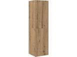 Mobile Tv In Rovere Artisan 30,5X30X110 Cm Materiale A Base Di Legno