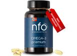 Nfo Omega-3 Premium - Capsule Con Olio Di Pesce, Epa, Dha E Vitamina E Per Cuore E Cervello [90 Softgel]
