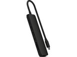 Satechi, Hub Multiporta USB-C 7-In-1 1Gbit Ethernet 100W Pd, Nero