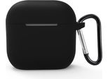Inf Custodia In Silicone Per Airpods Nero Le Airpods 4 Di Apple