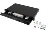 Lanberg 19" 1U Fiber Patch Panel 24XSC Duplex / 24XLC Quad B (FOP1-24SD-LQB)"