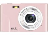Inf Fotocamera Digitale 1080P 48 Megapixel Zoom 16X Rosa