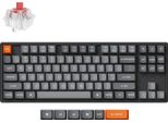 Tastiera Meccanica Keychron K8 Max Qmk Kabelloss, Hot-Swap, Layout Qwerty Us, Retroilluminazione Rgb, Keychron Super Red - K8M-J1