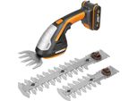 Cesoie Per Erba E Arbusti Worx Con Batteria E Caricabatterie WG801E
