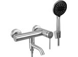Rubinetto Da Vasca Rea Clif Brush Gold