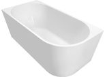 Tibera L Vasca Ad Angolo 150X75Cm, Bianco