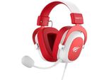 Havit H2002D - Cuffie Da Gioco, Bianche E Rosse