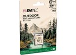 Emtec ECMSD64GXCU1OR Emtec Speicherkarte Sd UHS-I V10 Outdoor 64 Gb