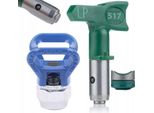 Rosfix Copriugello Fflp 246215 + Ugello Per Verniciatura A Bassa Pressione Lp 517 Per Spruzzatore Di Vernice
