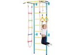 Parete Di Arrampicata Per Bambini - Parete Di Arrampicata In Acciaio 5 In 1 - Attrezzatura Per Il Fitness A Casa - Attrezzatura Per Parco Giochi