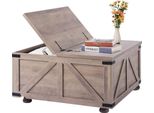 Tavolino Da Caffè Tavolino Da Caffè Quadrato 914 Mm Con Ripiano - Tavolo Da Salotto Moderno - Tavolo Elegante Per La Vostra Casa