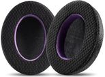 Inf Cuscinetti Auricolari Di Ricambio Per Cuffie Sony WH-XB910N - Nero Viola Tessuto A Rete
