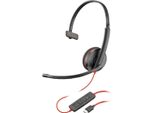 Poly Blackwire 3210 Cuffie Monoaurali USB-C (Pacchetto)