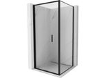 Mexen Exo Cabina Doccia Pieghevole 95 X 95 Cm, Trasparente, Nera - 816-095-095-70-00
