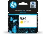 Hp 924 Yellow Original Ink Cartridge Cartuccia D'inchiostro 1 Pz Resa Standard